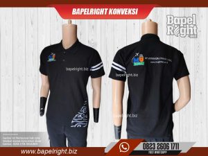 Kaos Polo Kombinasi batik Pt MUG Tangerang