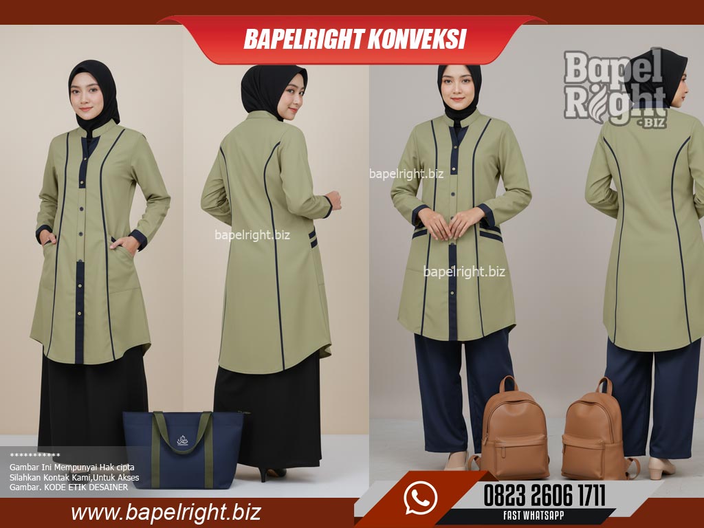 Seragam pondok pesantren putri