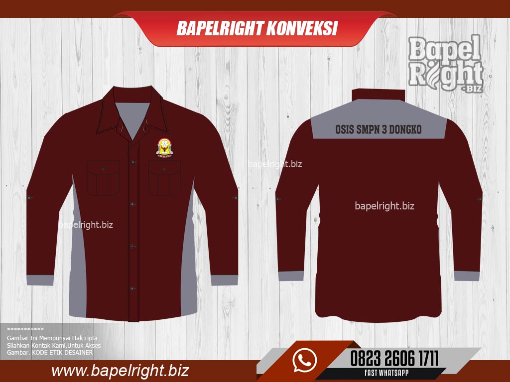 Baju PDH Osis SMP