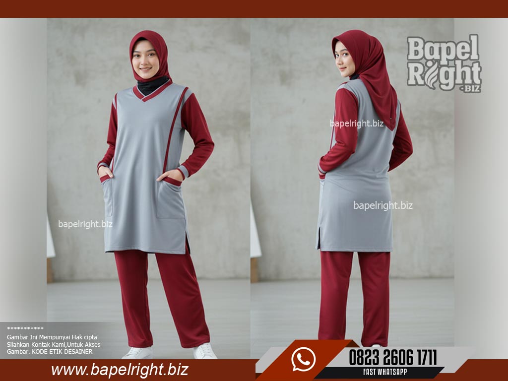 Kaos Olahraga Sekolah SMA dan SMK Syari tunik