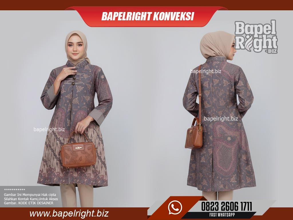 Tunik-Batik-Modern-Asimetris
