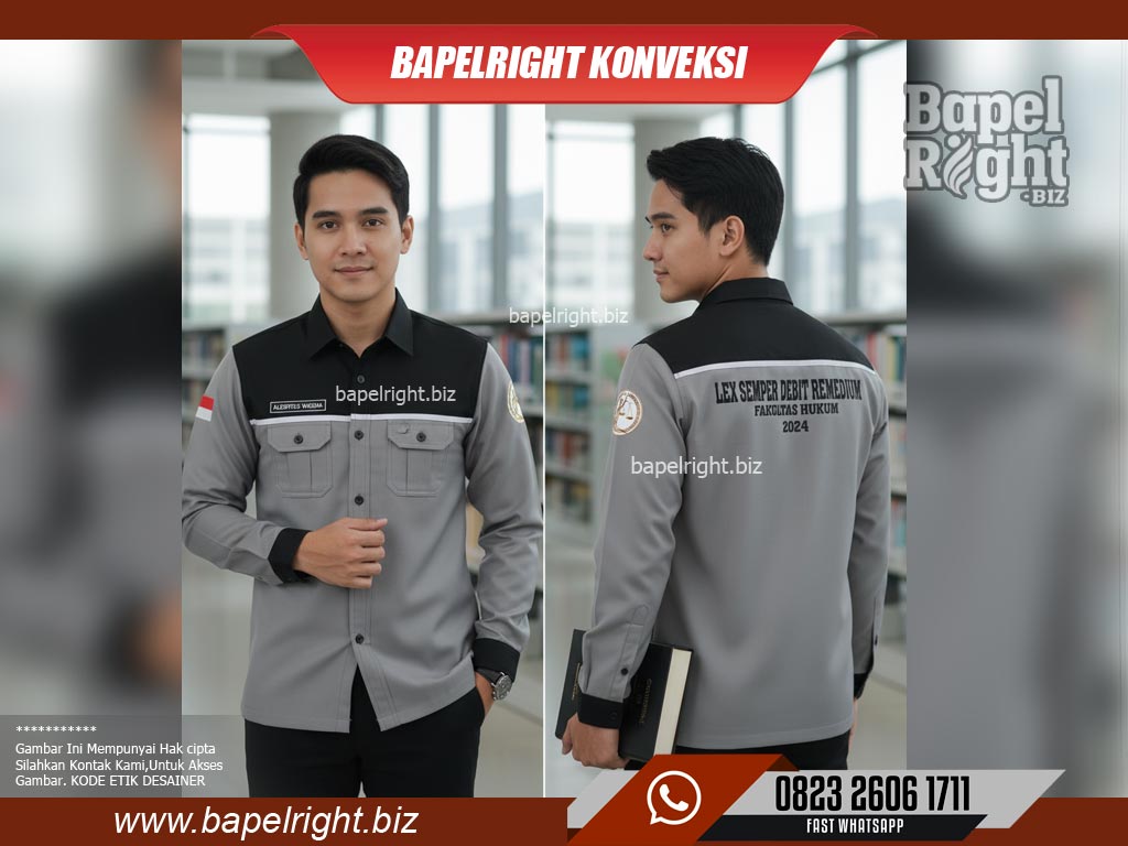 Warna Baju PDH hitam abu abu