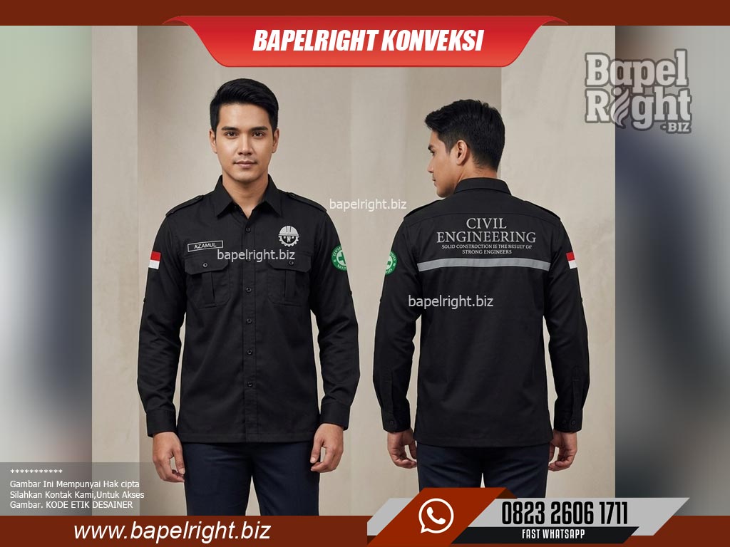 Baju PDH Teknik Sipil Keren