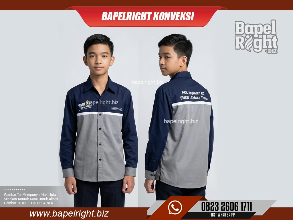 Baju PKL Siswa SMK