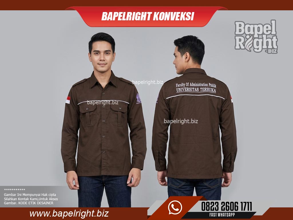 PDH Warna Mahogany