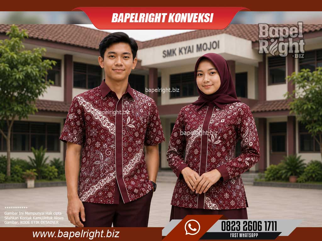 Harga Seragam Batik SMK Custom