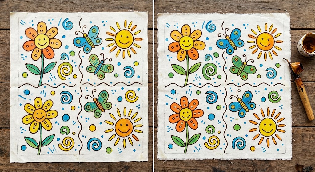 gambar batik mudah untuk anak sd
