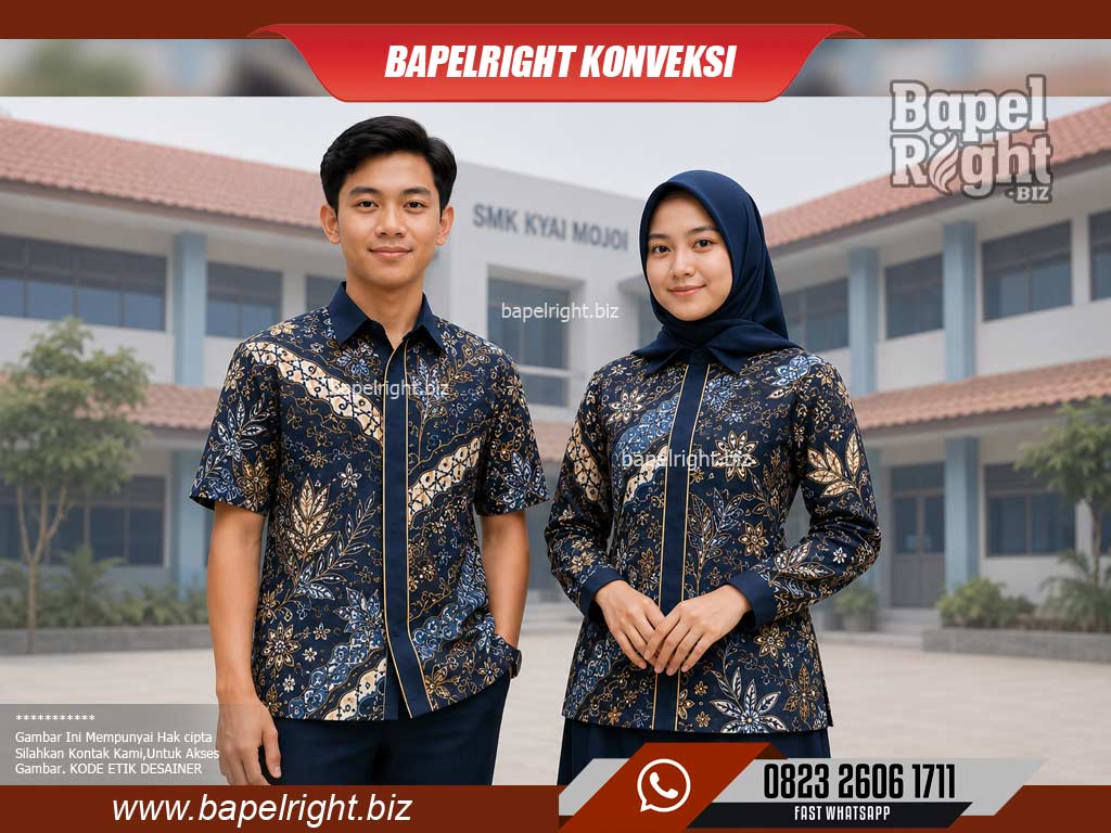seragam batik smk custom