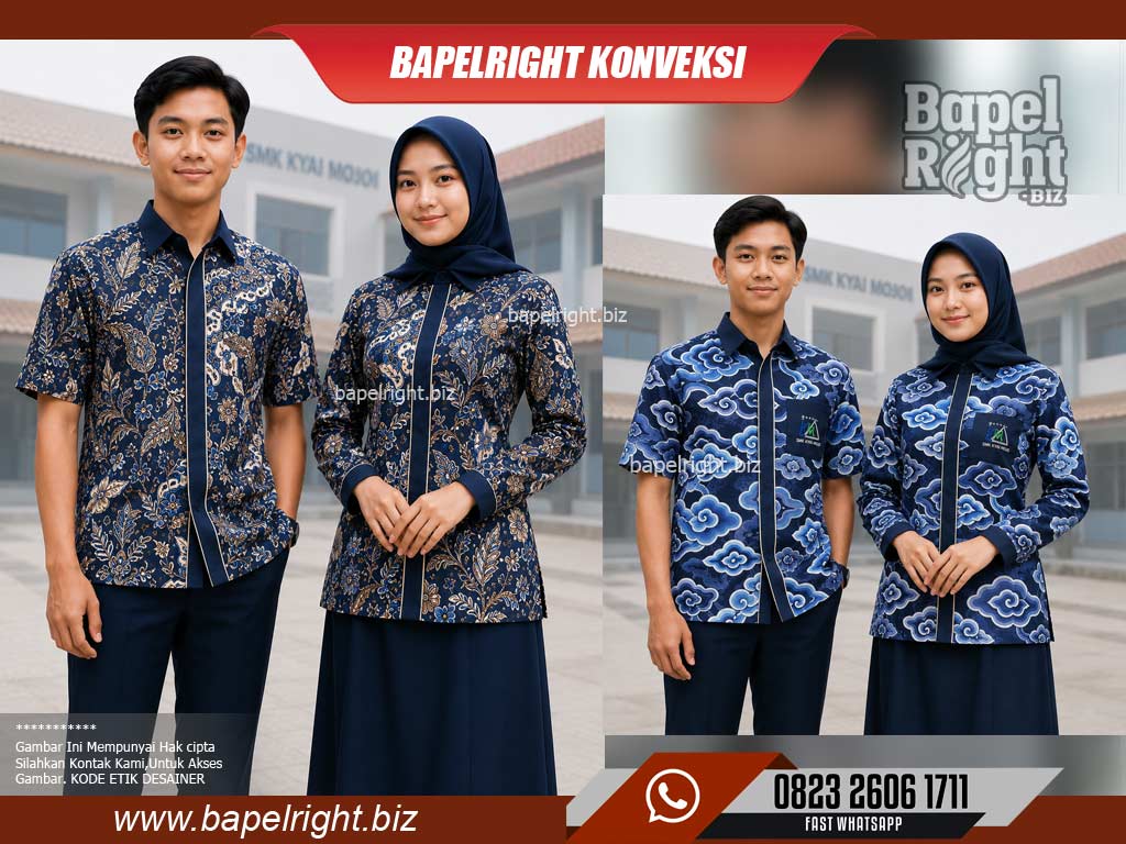 seragam batik smk