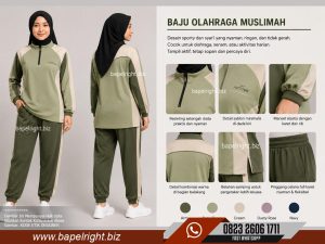 Baju Olahraga Wanita Kekinian