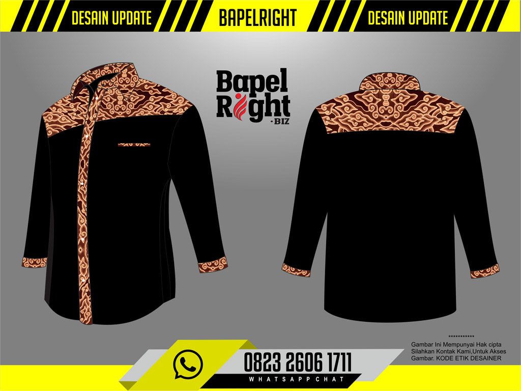 Baju BPD Kombinasi Batik
